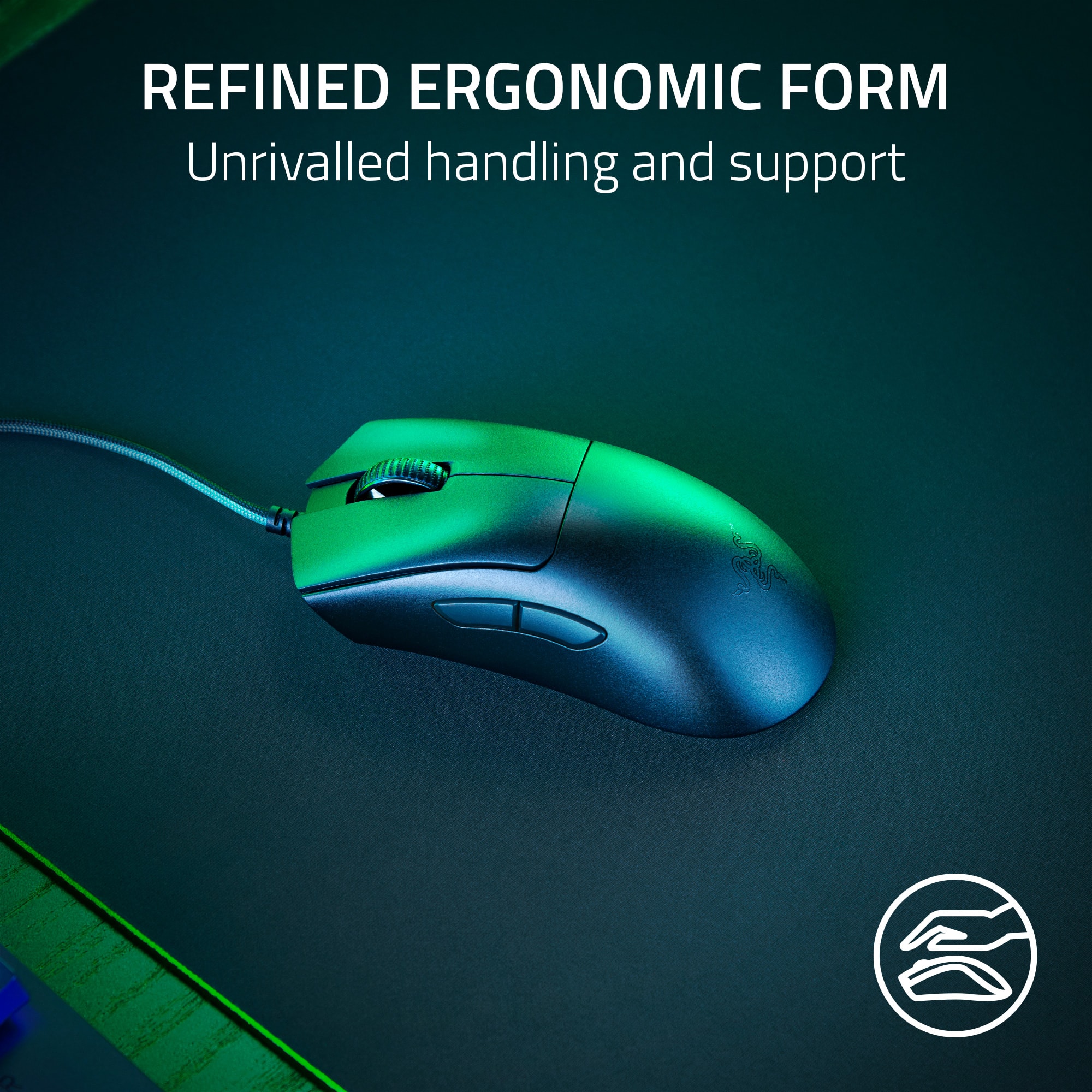 REFINED ERGONOMIC FORM Unrivalled handling and support.