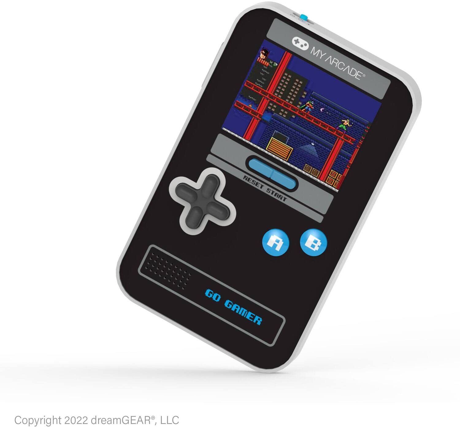 MY ARCADE  
GO GAMER  
Copyright 2022 dreamGEAR, LLC