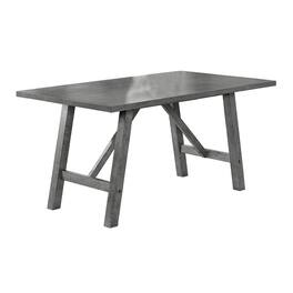 Best Quality Furniture - Modern farmhouse dining table - Rustic grey