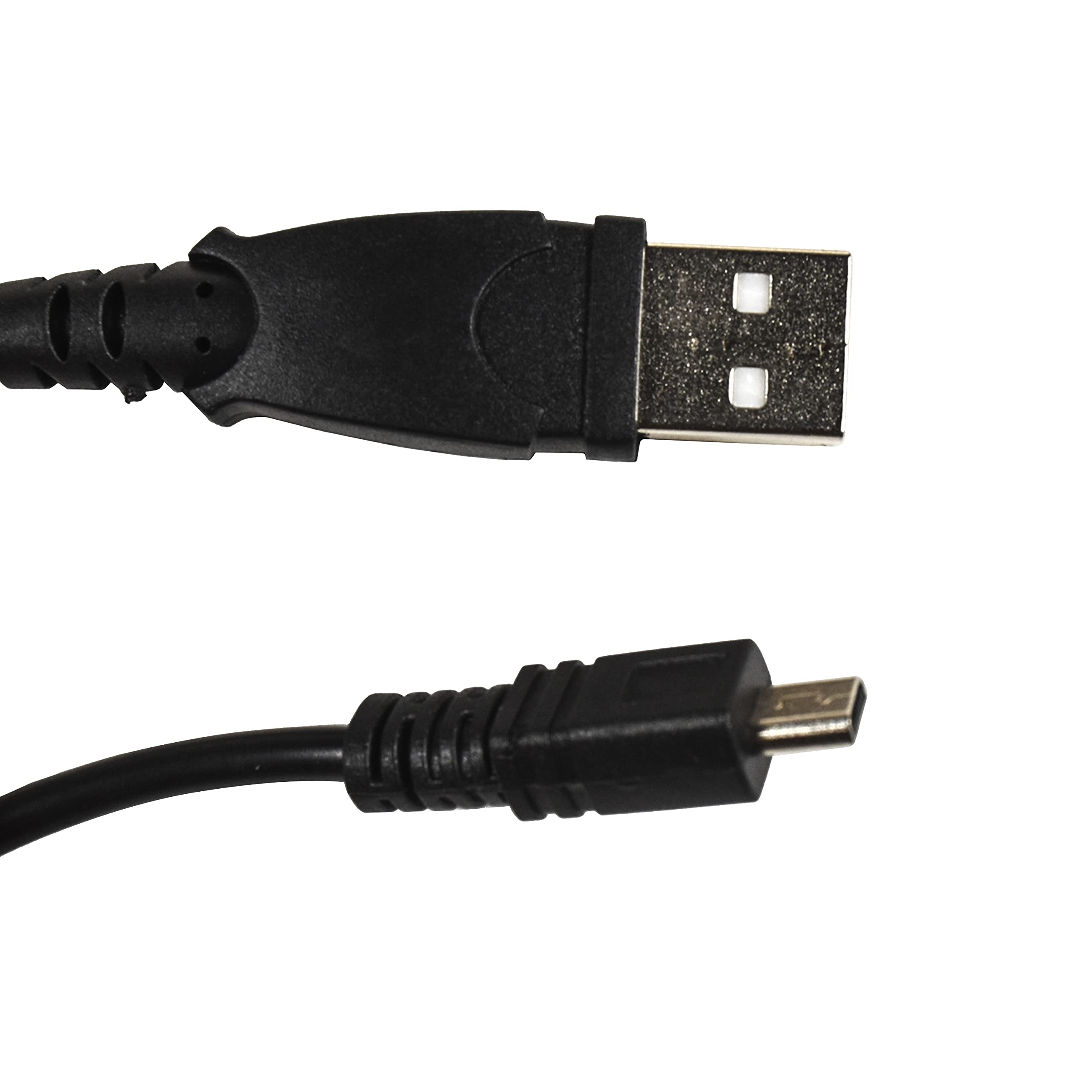 Alt View 3. HQRP - USB Data Transfer Cable for Sony Alpha A70 A100 A200 A300 A330 A350 A450 A850 A700 A900 DSLR DSC-W630 DSC-W650 Camera.