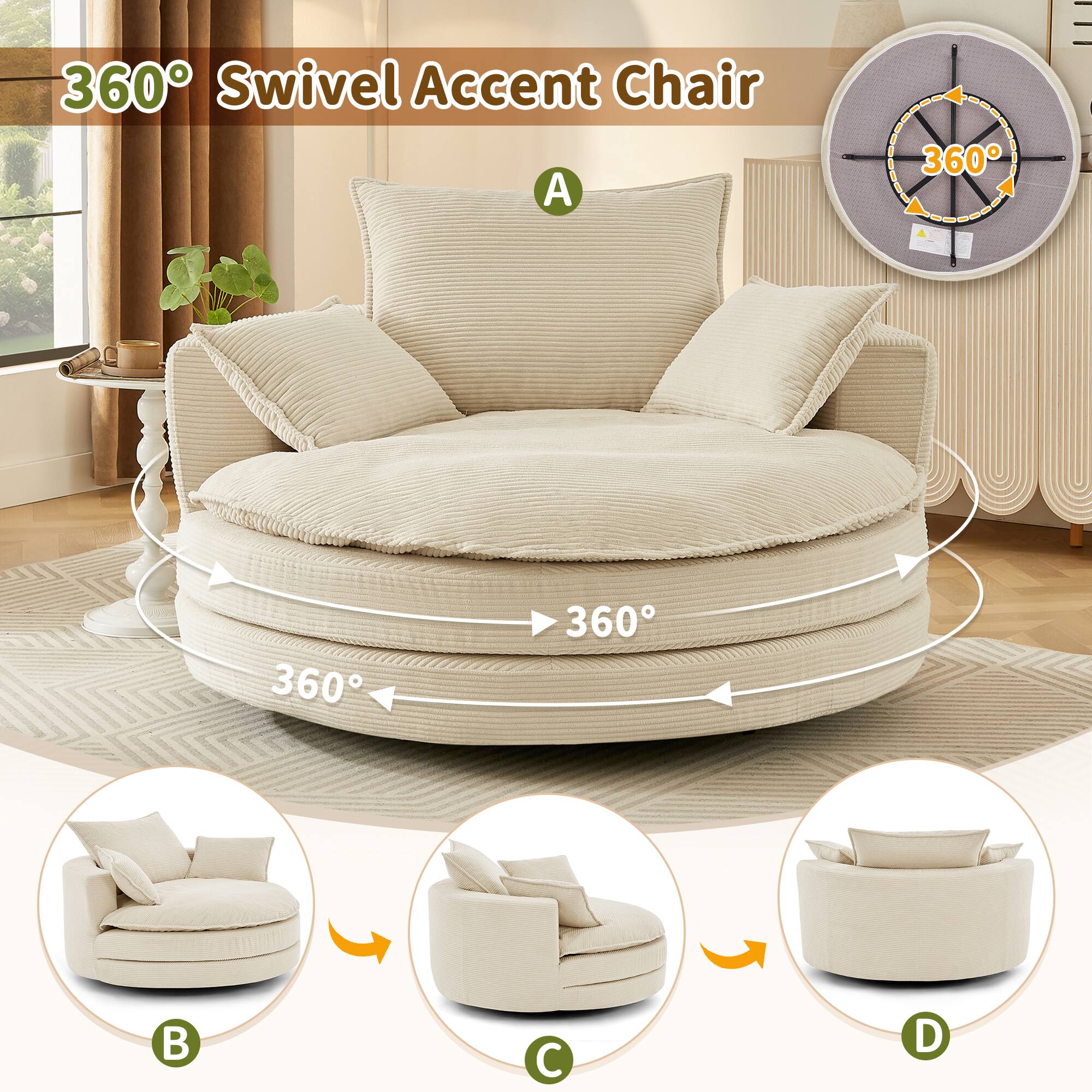 360° Swivel Accent Chair

A
B
C
D