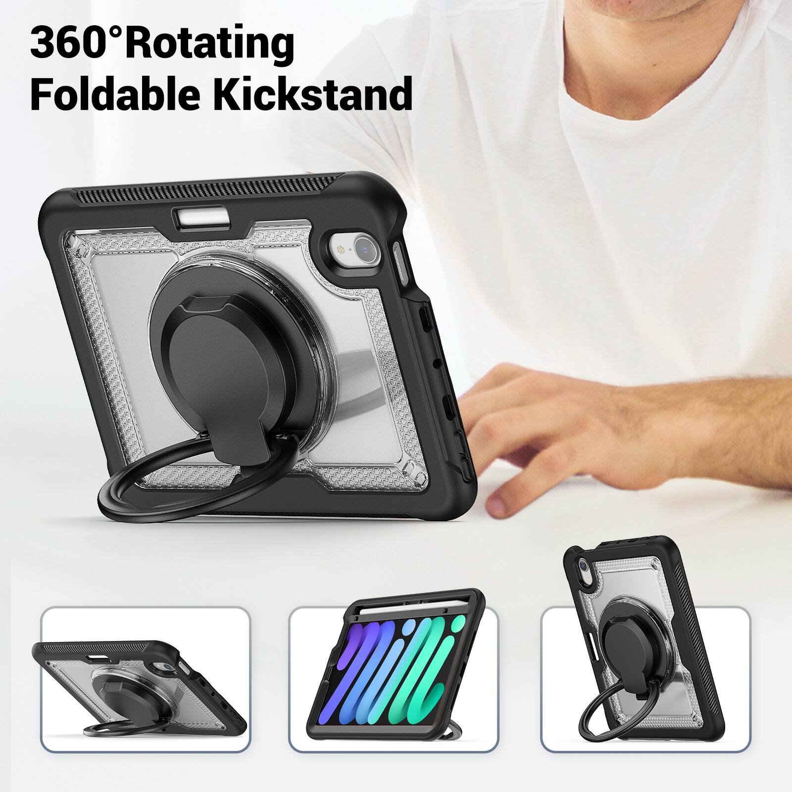 360° Rotating Foldable Kickstand