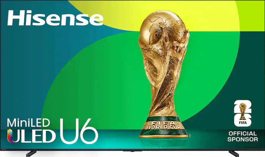 Hisense - 100" Class U6 Series MiniLED QLED UHD 4K HDR Smart Fire TV (2025)