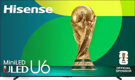 Hisense - 100" Class U6 Series MiniLED QLED UHD 4K HDR Smart Fire TV (2025)
