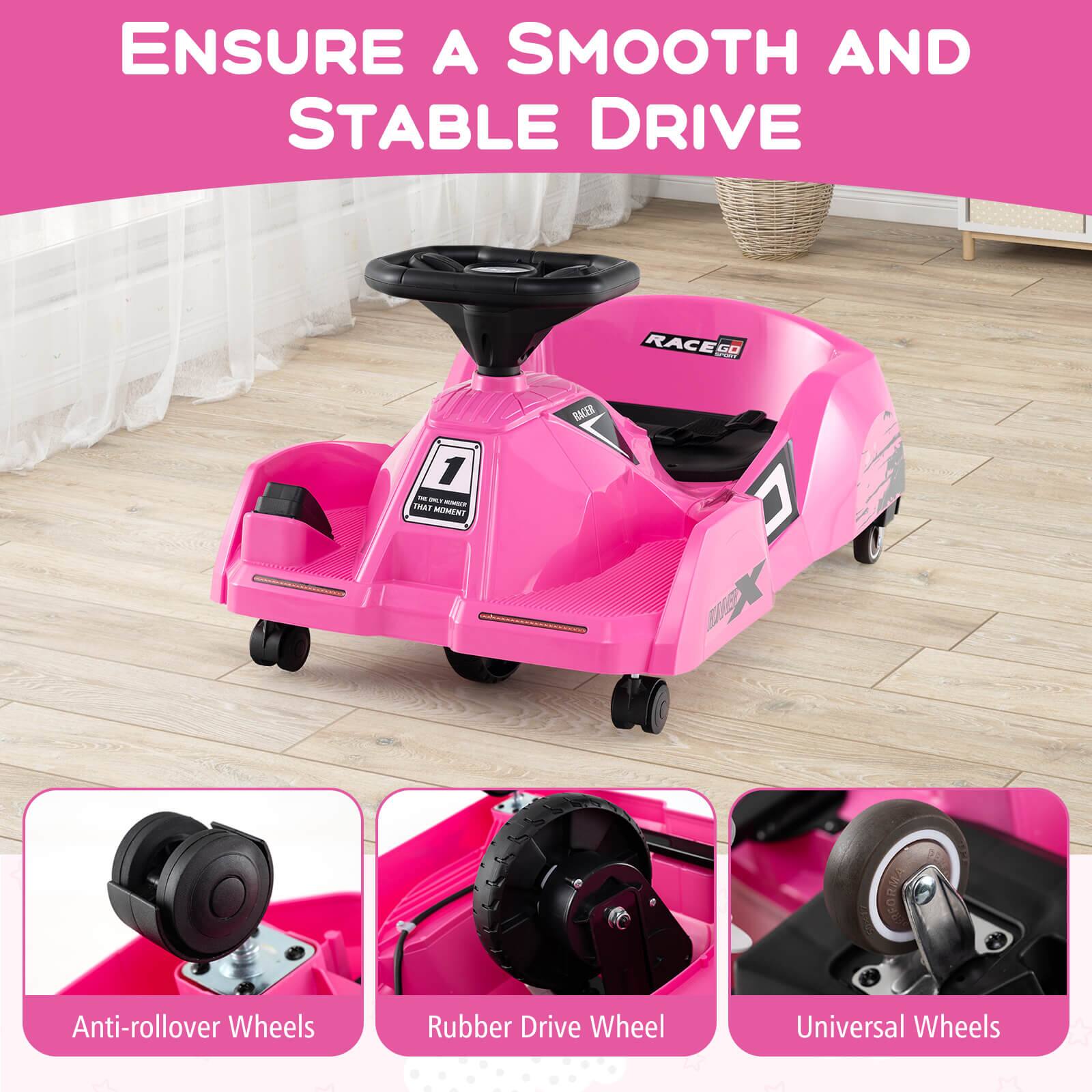 Ensure a smooth and stable drive

Anti-rollover Wheels

Rubber Drive Wheel

Universal Wheels