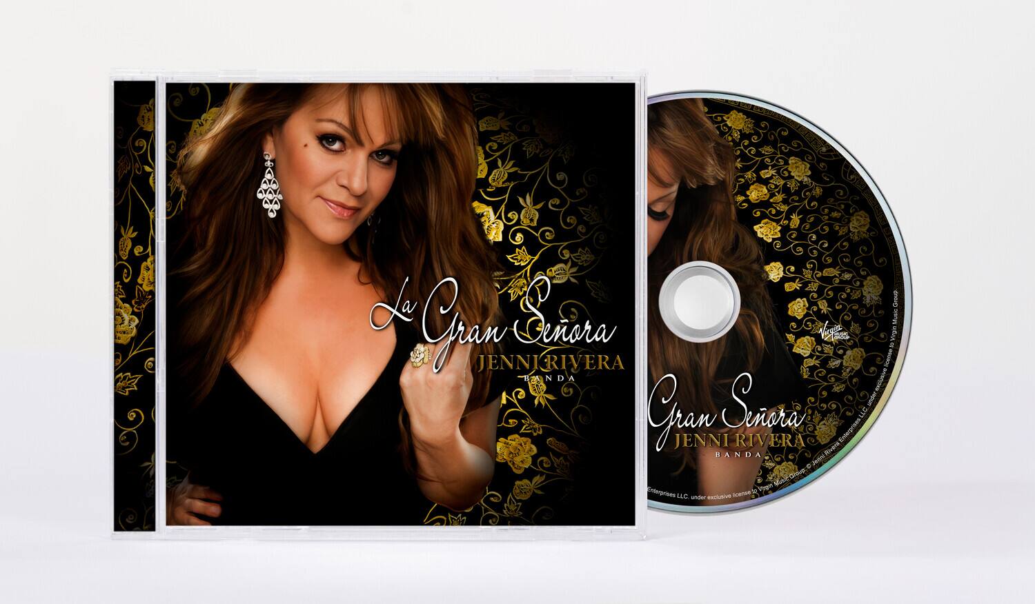 Le Group Ge SA, Virgin Music, Jenni Rivera Banda, exclusive, Smnora under Gran LLC, Jenni Rivera Enterprises, Banda, Rivers, Jenni Rivera, Masi, 12, Vygin Enterprises LLC, under exclusive license