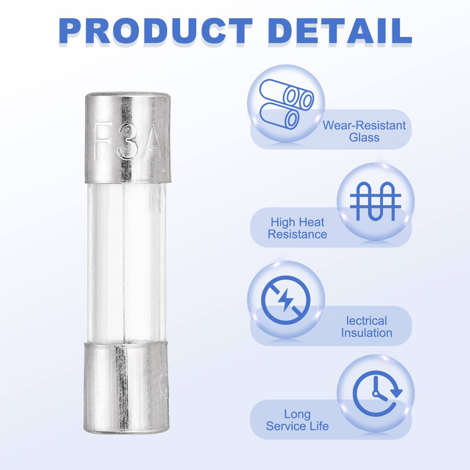 PRODUCT DETAIL  
- Wear-Resistant Glass  
- High Heat Resistance  
- Electrical Insulation  
- Long Service Life