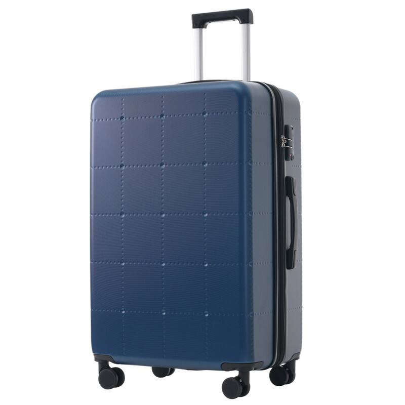 Alt View 10. HTUTWOO - Hardside Luggage - 5 Piece with Bags -20" Half-opening Carry on with USB Port,Expandable 24"/28",Spinner Wheels,TSA Lock - Blue.