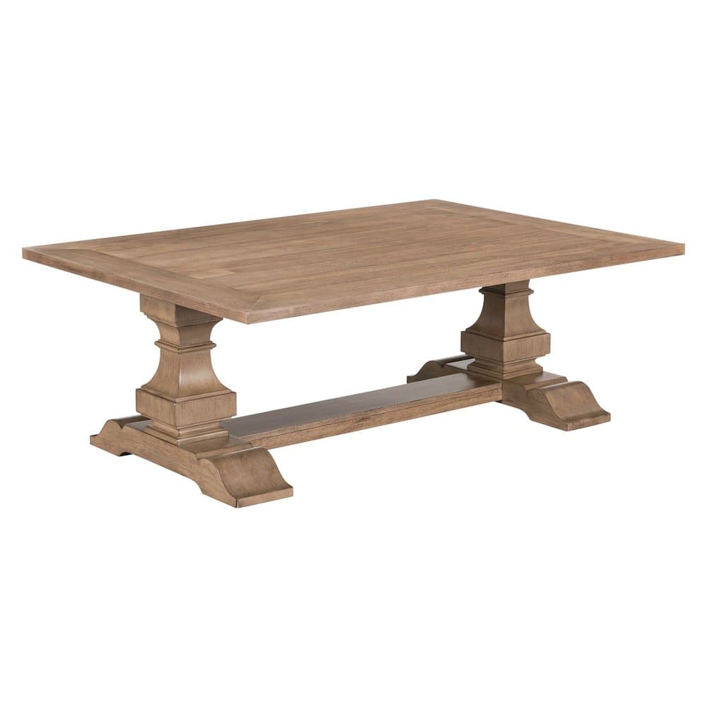 Liberty Furniture Industries - Haven Hills Rectangular Cocktail Table for Living Room - Birch Wood - Camel Beige price history on PriceWatchPro