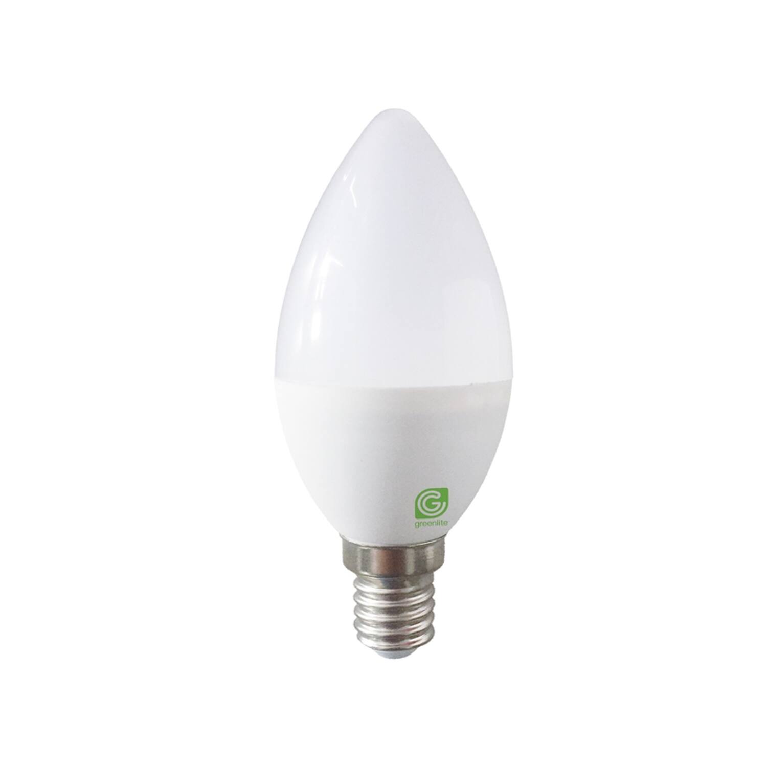 Angle. SATCO - Greenlite B10 E12 (Candelabra) Smart-Enabled LED Bulb Tunable White/Color Changing 30 Watt Equivalen.