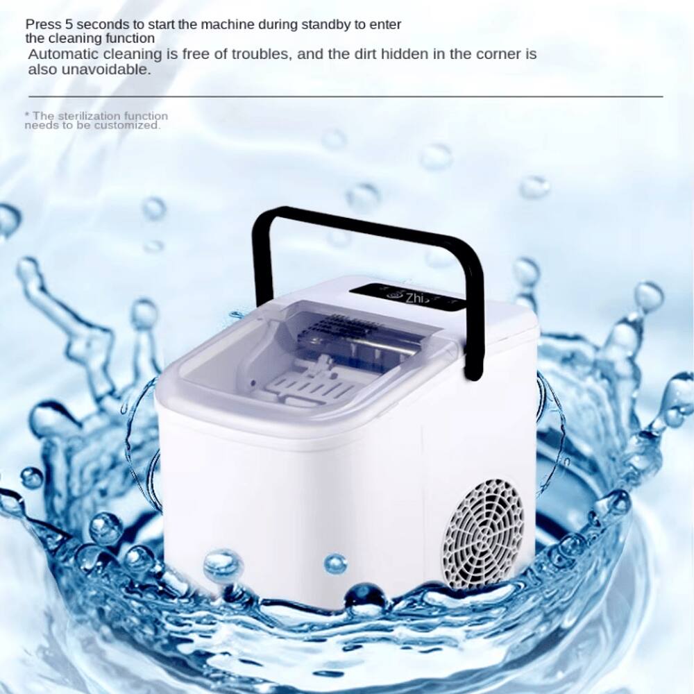 Press 5 seconds to start the machine during standby to enter the cleaning function. Automatic cleaning is free of troubles, and the dirt hidden in the corner is also unavoidable. The sterilization function needs to be customized.