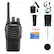 Alt View 6. Winado - 2 x Baofeng BF-88A Walkie Talkie Two Way Radio 16CH 462MHz 467MHz FRS Frequency - Black.