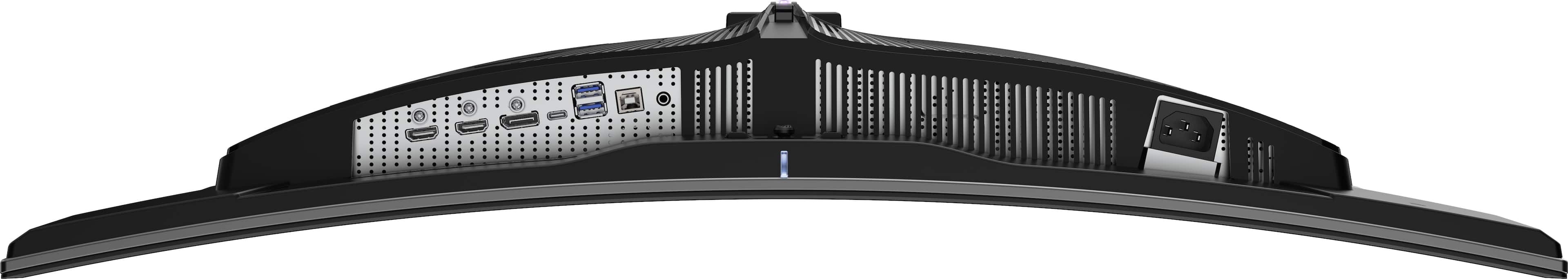 Alt View 11. MSI - MPG 321CURX QD-OLED 32" 3840x2160 (UHD) Curved OLED Quantum Dot Monitor 240Hz 0.03ms(GTG) HDR400 Type-C DisplayPort HDMI - Black.