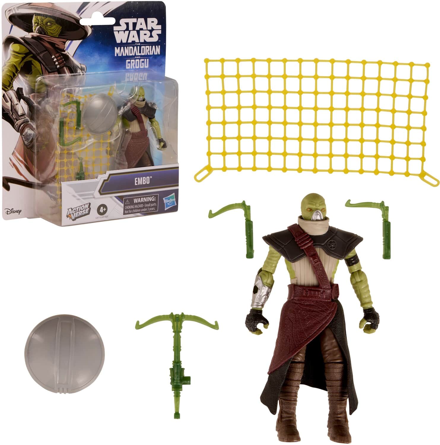 Hasbro - Star Wars: The Mandalorian & Grogu - ActionVerse - Embo Action Figure & Accessories - COLLECTIBLES - Multicolor price history on PriceWatchPro