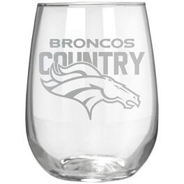 Great American Products - Etched 17oz. Rally Cry Stemless Wine Glass - Multicolor