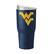 Front. Logo Brands - West Virginia Mountaineers 30oz. Flipside Powder Coat Tumbler - Multicolor.
