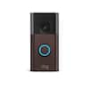 Front. Ring - Battery Doorbell Smart Wifi Video Doorbell - Battery-Powered with Head-to-Toe Video, Live View, and Two-Way Talk - Venetian Bronze.