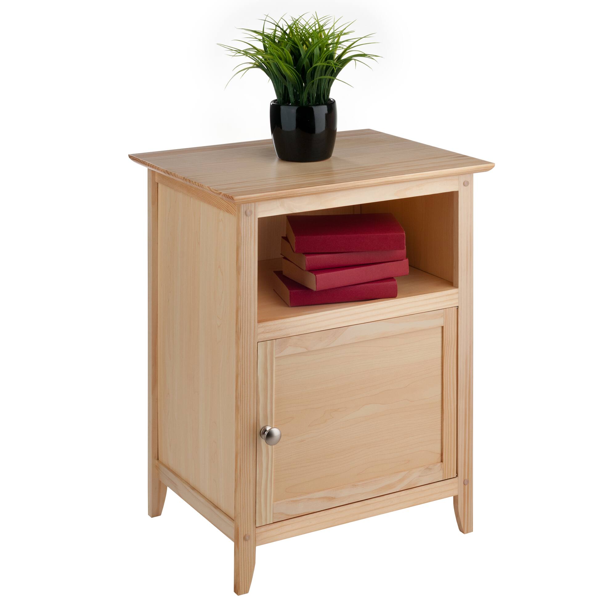 Alt View 4. Winsome Wood - Henry Accent Table, Nightstand - Natural.