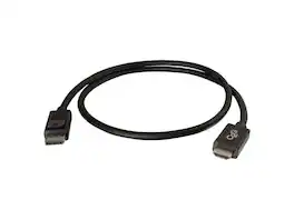 Cables to Go - C2G 54326 DisplayPort to HDMI Adapter Cable M/M, TAA Compliant, (6 Feet, 1.82 Meters) - Black
