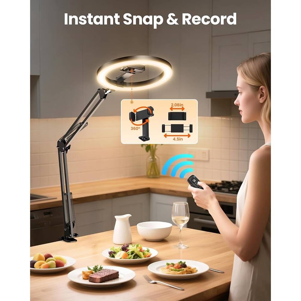 Instant Snap & Record

2.08in

360°

4.5in