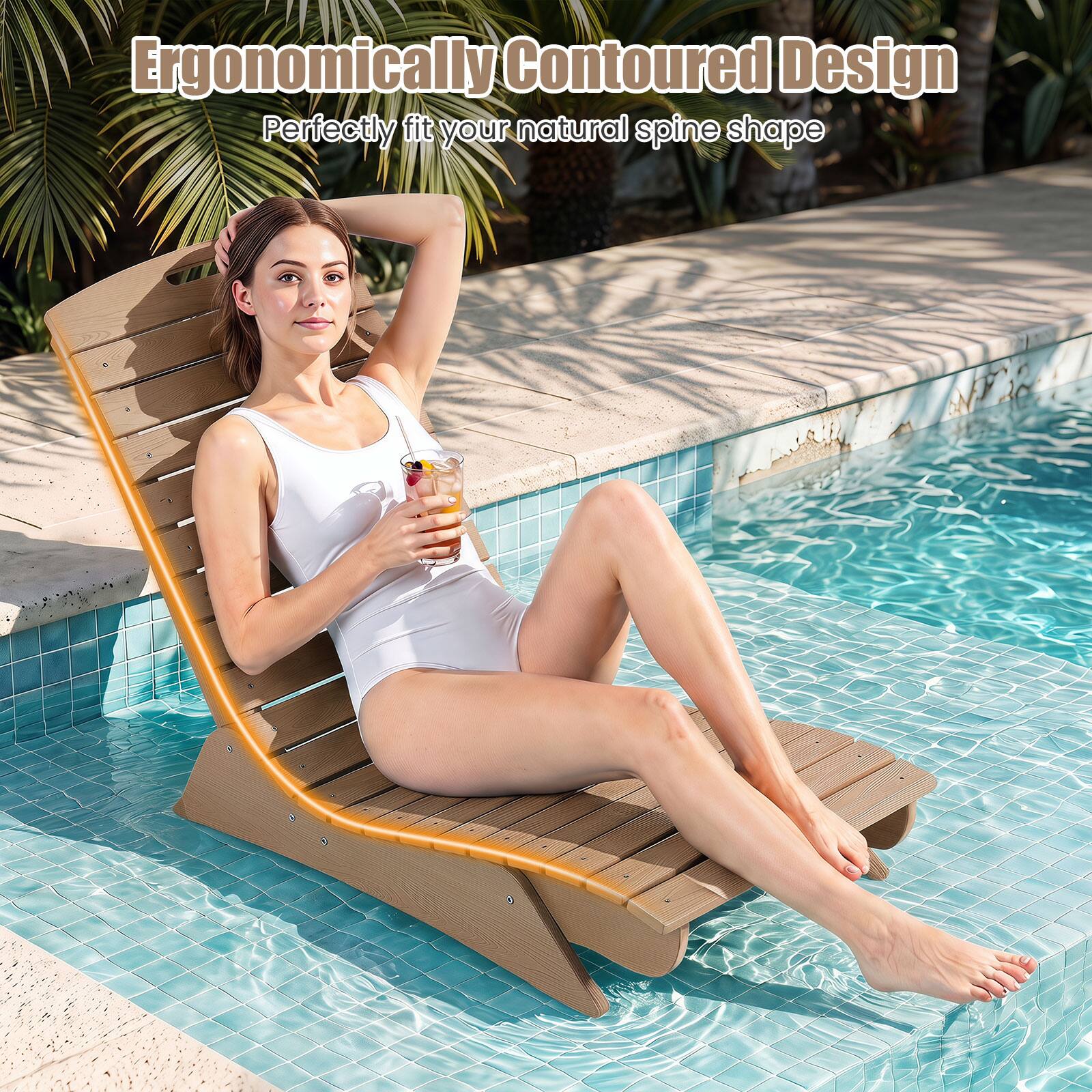 Ergonomically Contoured Design  
Perfectly fit your natural spine shape