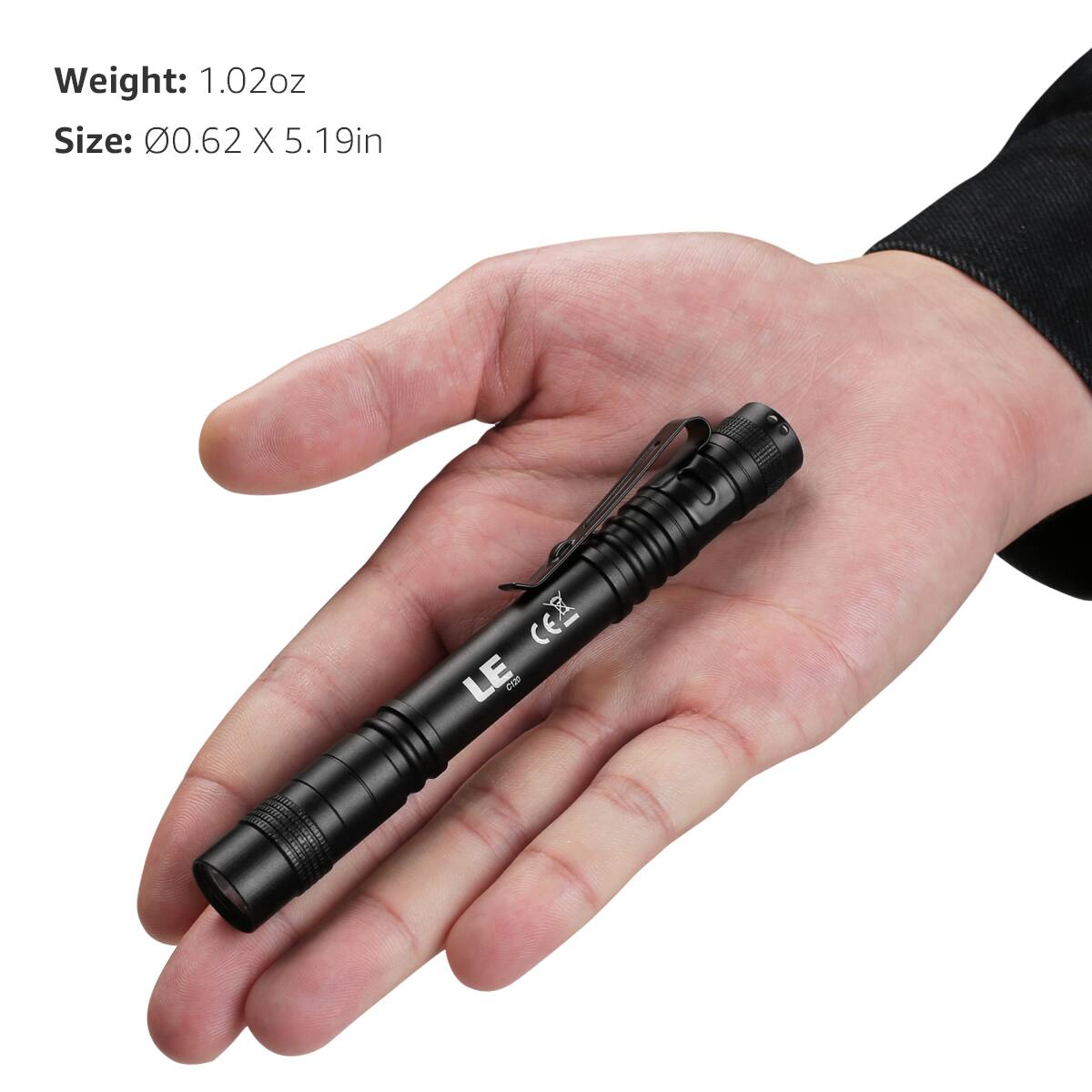 Weight: 1.02oz  
Size: 0.62 X 5.19in