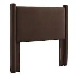 Rael Performance Velvet Twin Headboard by Modway - Brown