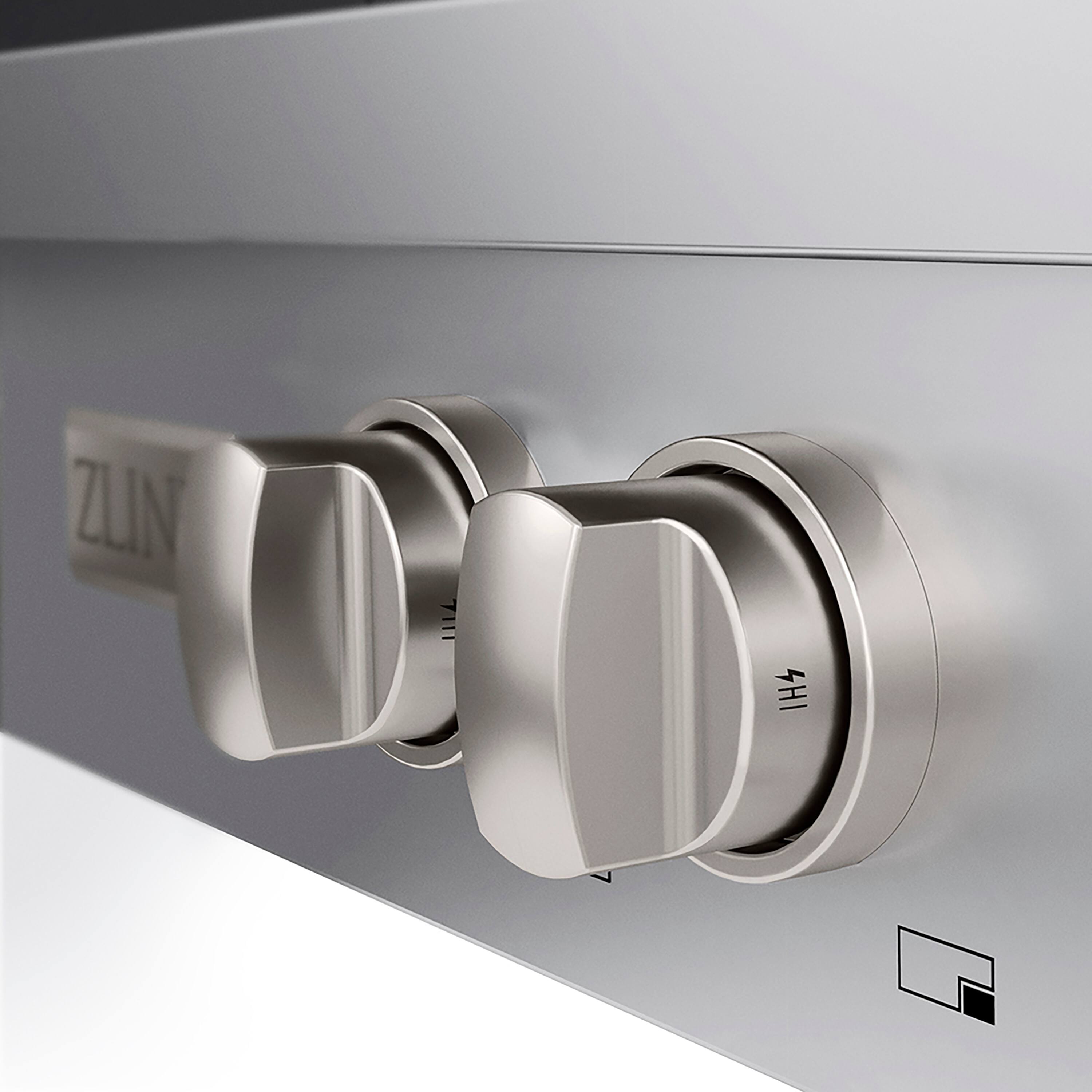 Alt View 2. ZLINE - ZLINE 30 in. Classic Gas Built-In Gas Cooktop with 4 Burner DuoPro Cooktop in Stainless Steel (PCRT30) - Stainless Steel.