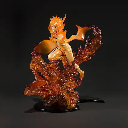 Front. Bandai - Tamashii Nations - Naruto Shippuden - Minato Namikaze - Kurama - Kizuna Relation - Bandai - COLLECTIBLES - Multicolor.