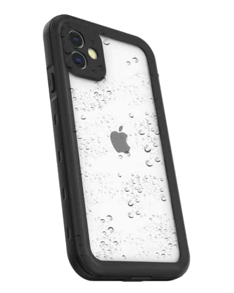 Body Glove - Tidal Waterproof Clear/Black Case - iPhone 13 Pro - Black/Clear
