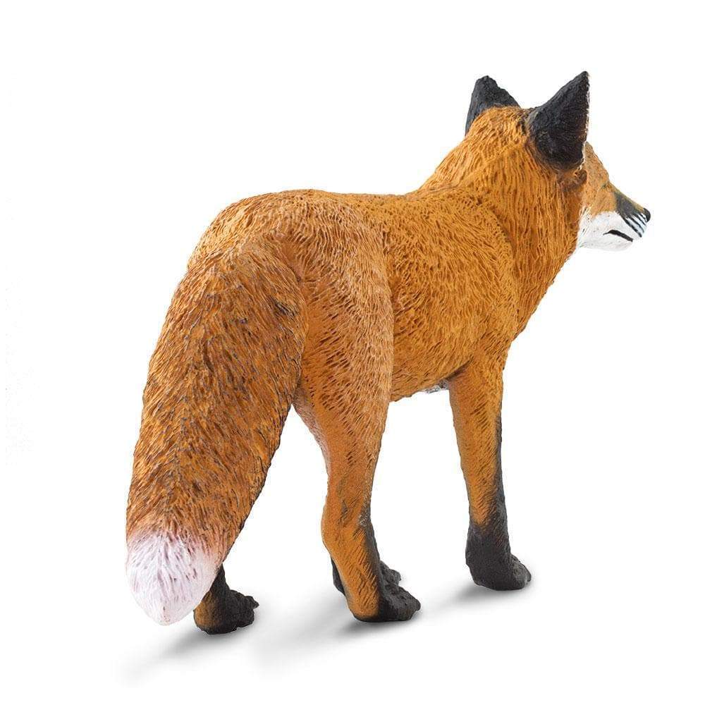 Back. Safari Ltd. - Red Fox Toy Figurine.