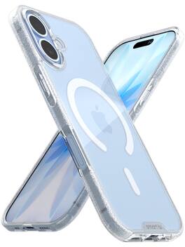 Smartish - iPhone 17 MagSafe Case - Gripmunk Protective Slim Grip Magnetic Cover - Clearly Clear - Clearly Clear (MagSafe)