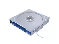 Front. Lian Li - Lian Li UNI Fan TL - 140mm Wireless ARGB, Dual-Zone, FDB, Reverse Blade (14RTL1W1W) - White.