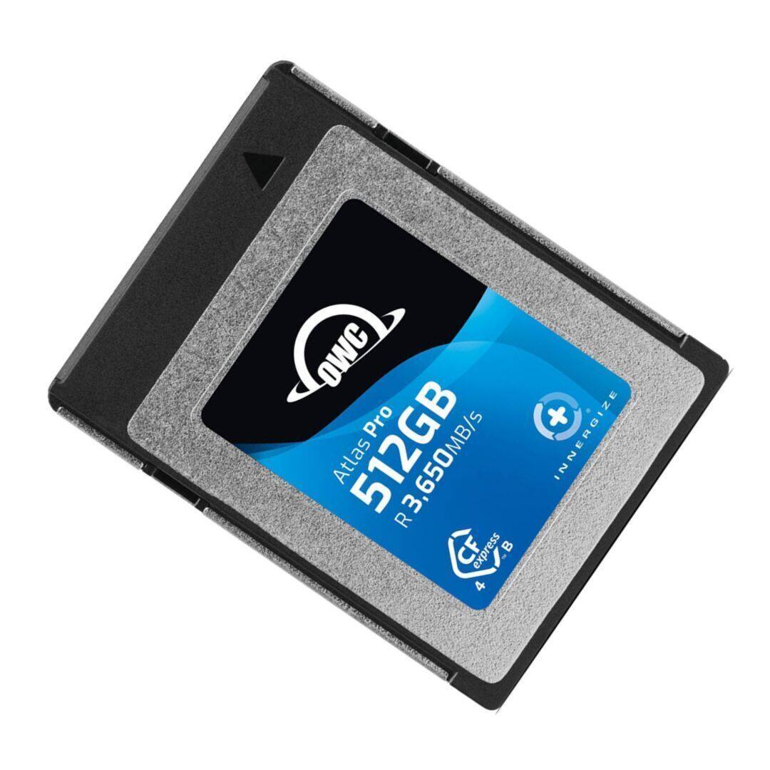 Angle. OWC - OWC 512GB Atlas Pro High-Performance CFexpress 4.0 Type B Memory Card, Professional Grade.