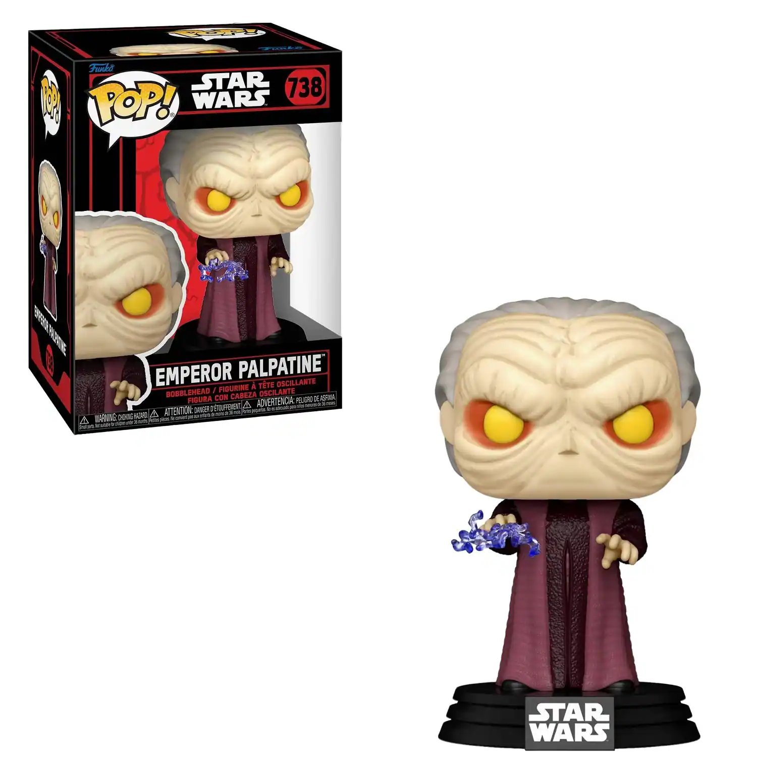 Funko - Pop! Star Wars Dark Side - Emperor Palpatine