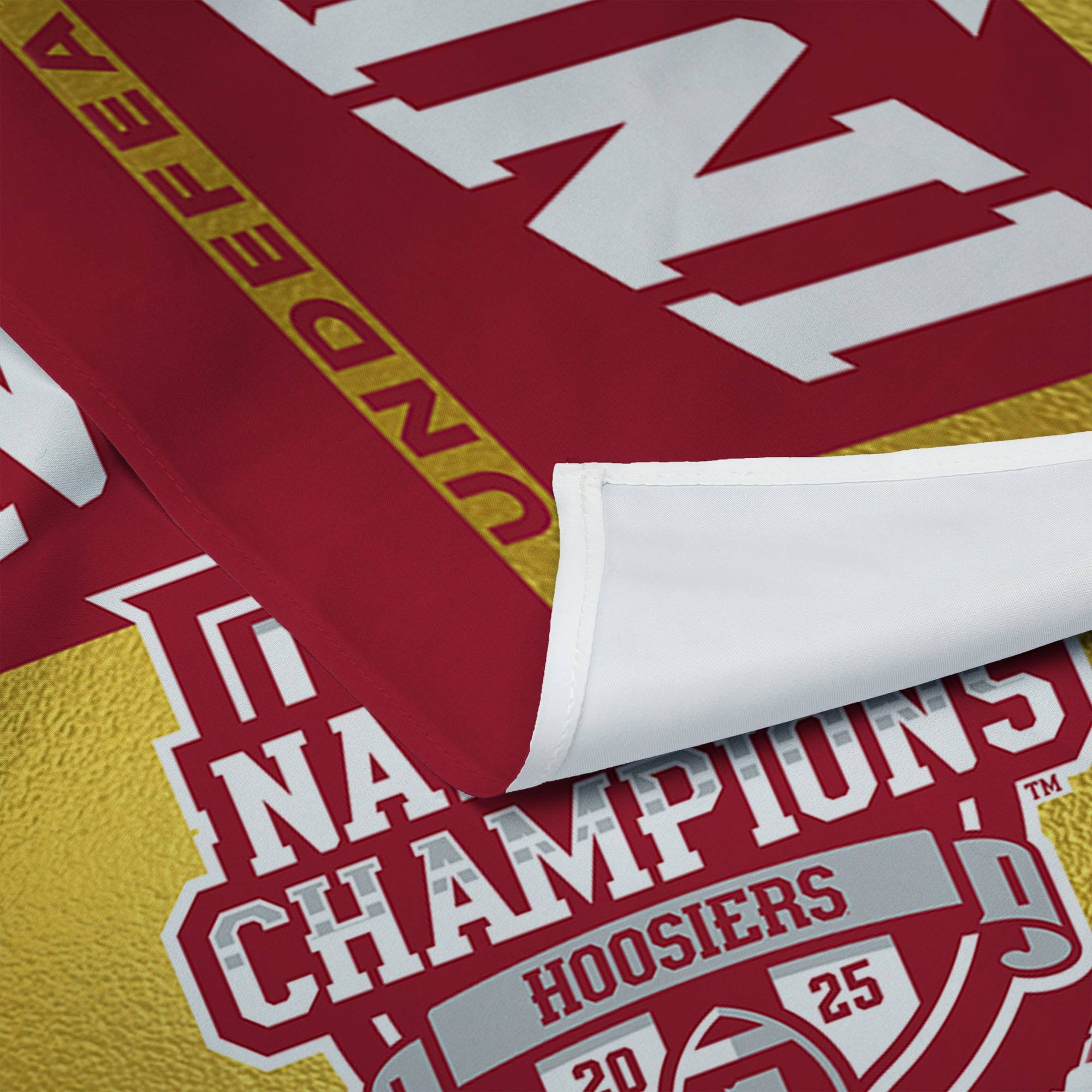 UNDEFEATED  
NA  
CHAMPIONS  
TM  
HOOSIERS  
25  
20