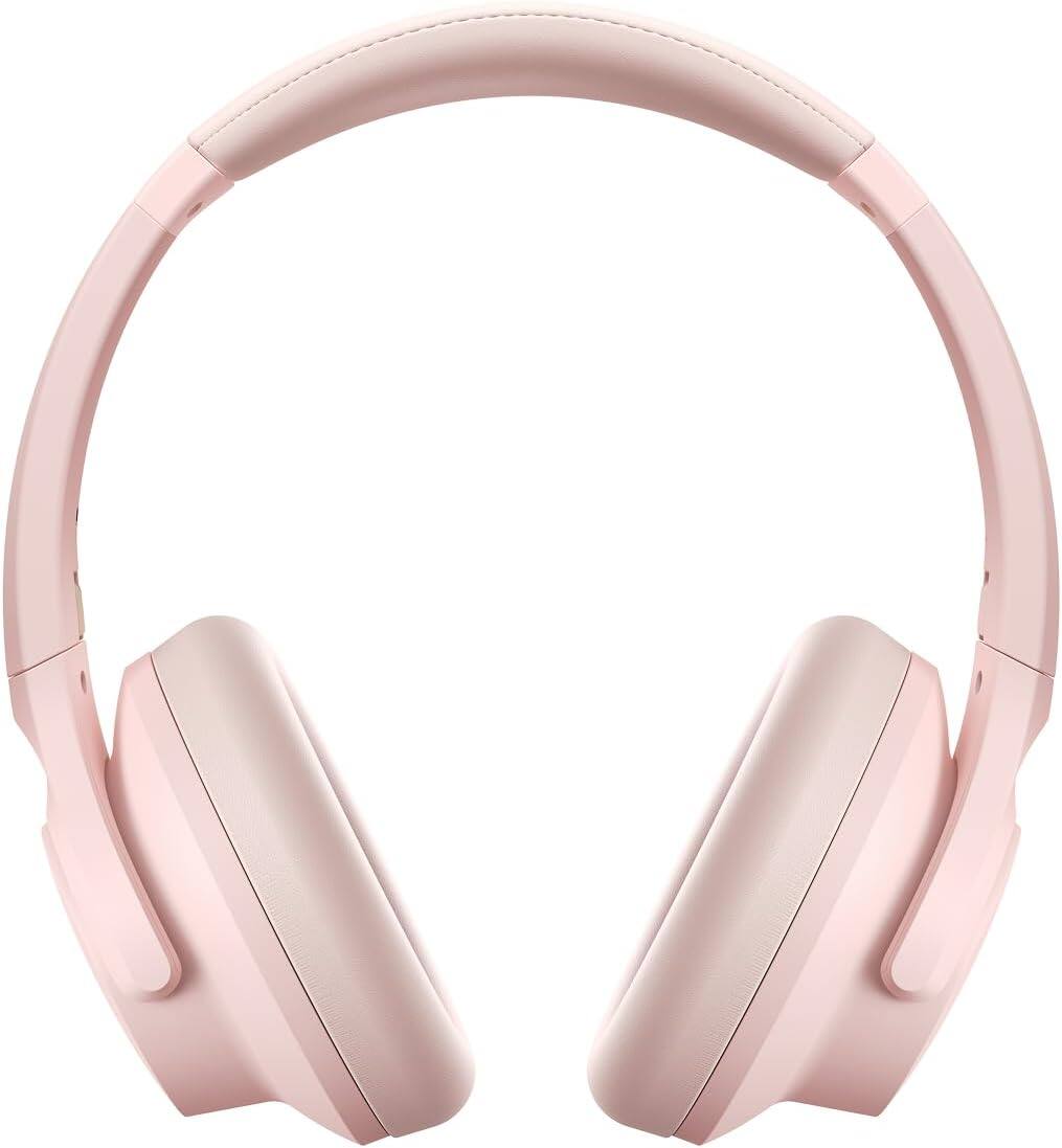 Alt View 8. Soundcore - Soundcore - by Anker Q20i True Wireless Noise Canceling Over-the-Ear Headphones - Pink - Pink.