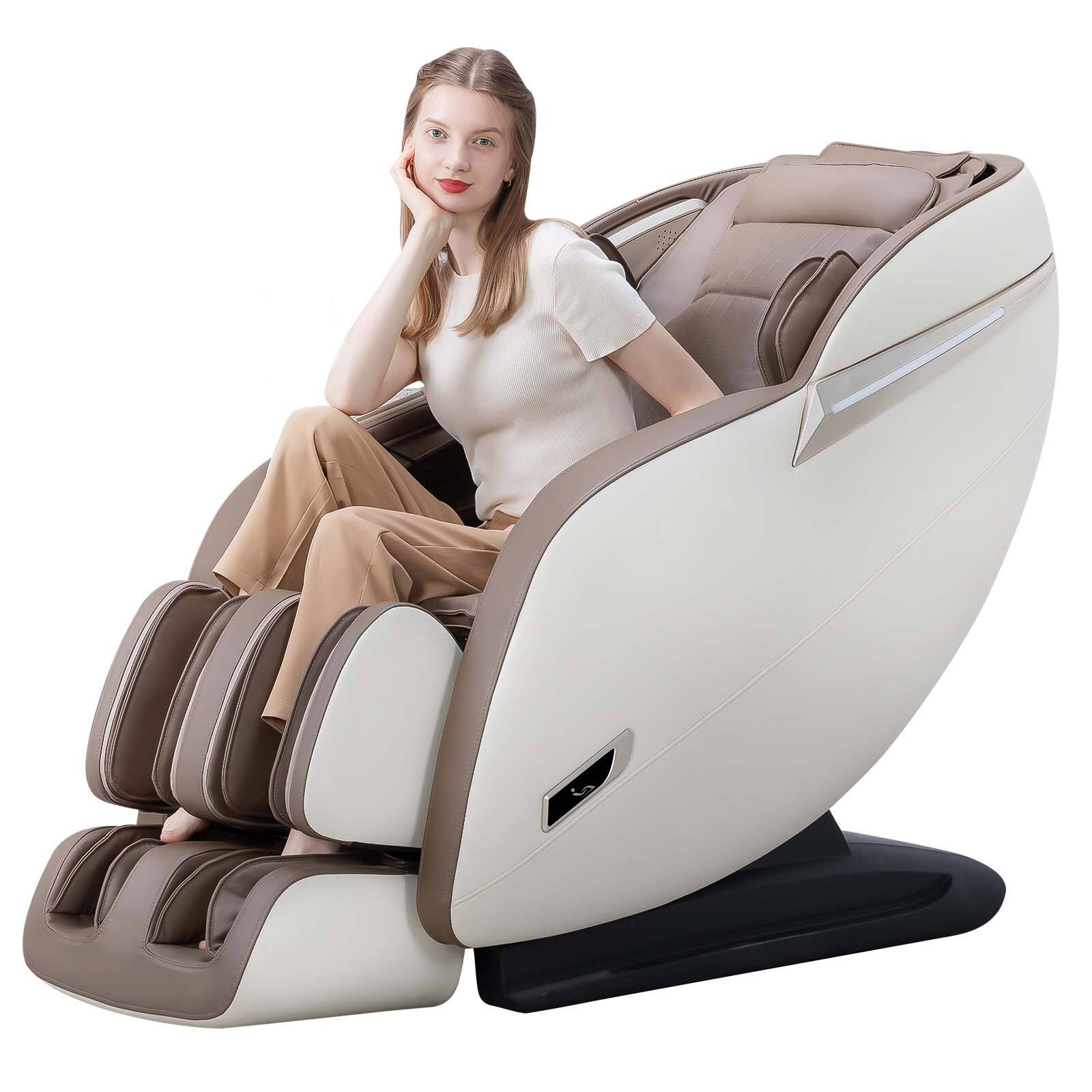 MassaMax - MD906 SL Track Smart Massage Chair with Voice Control, AI Body Scan, Zero Gravity,Heat Function - Beige price history on PriceWatchPro
