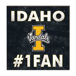 Idaho Vandals 10" x 10" #1 Fan Plaque