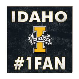 Jardine - Idaho Vandals 10" x 10" #1 Fan Plaque - Gold