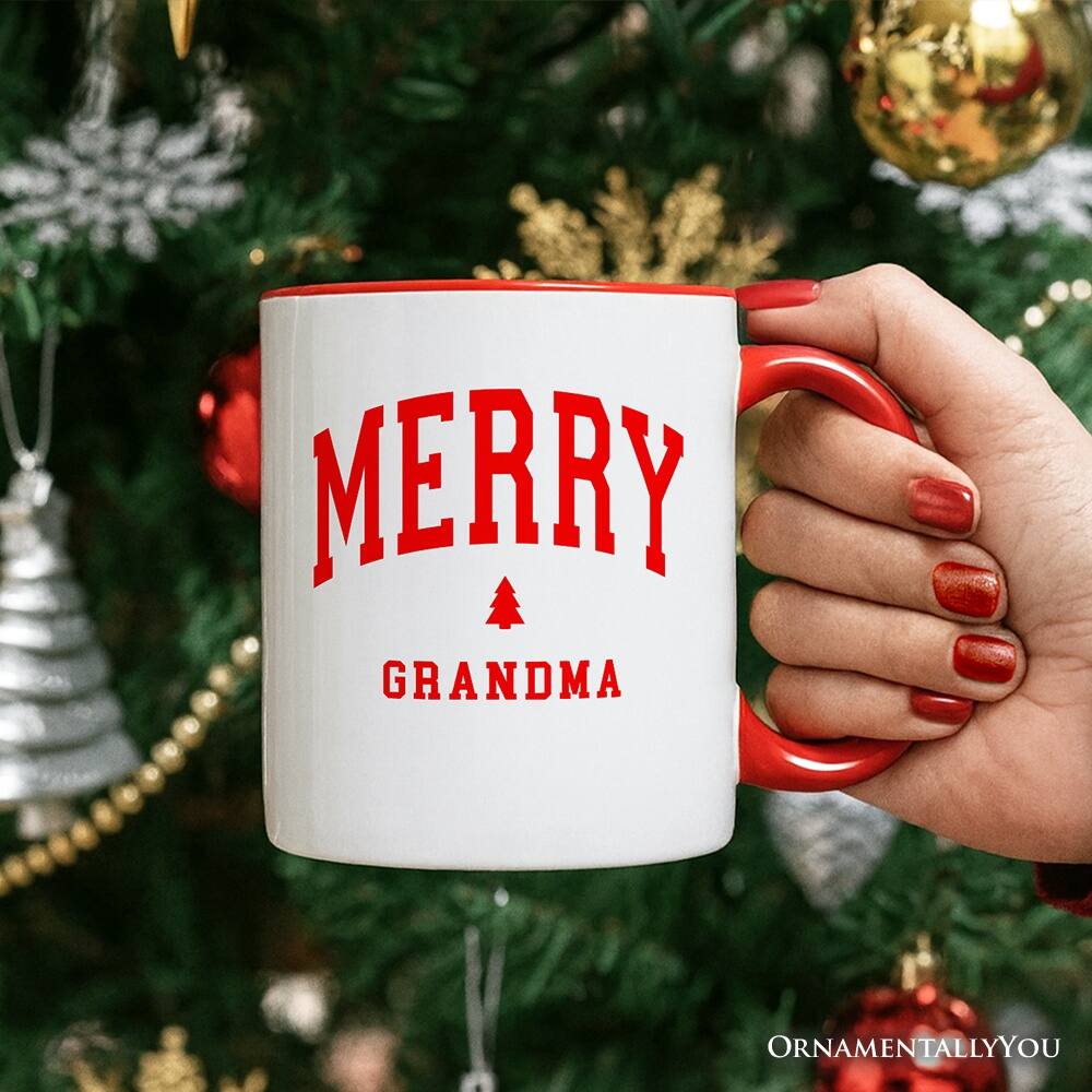 MERRY  
GRANDMA  

ORNAMENTALLY YOU