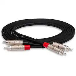 Hosa Technology - 10' Pro Stereo Interconnect, Dual REAN RCA Male to RCA Male