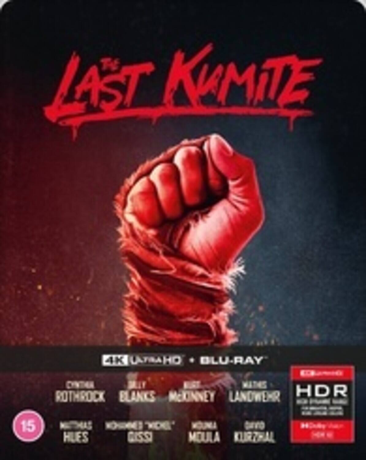 Front. The Last Kumite   - 4K Blu-Ray.