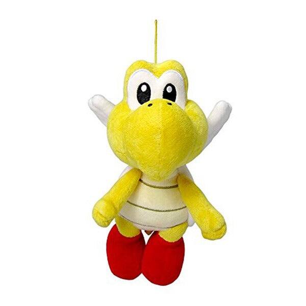 Alt View 2. Little Buddy - Super Mario All Star Collection 7.5 Inch Plush | Koopa Paratroopa - Yellow.