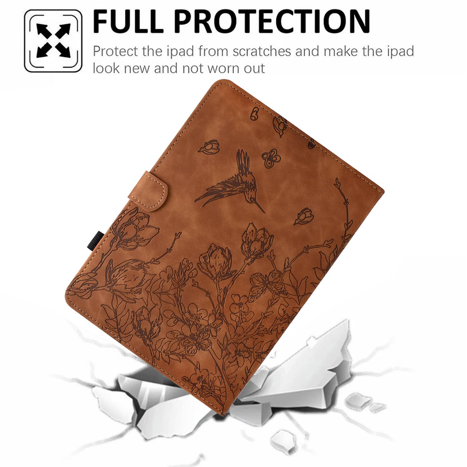FULL PROTECTION  
Protect the iPad from scratches and make the iPad look new and not worn out