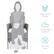Ergonomic Design
Comfortable Cushions
Non-Slip Legs