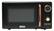 Front. Haden - 7 cu.ft 700 Watt Countertop Microwave with Settings and Timer - Black and Copper.