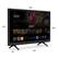 Left. VIZIO - 24" Class D-Series Full HD Smart TV - Black.