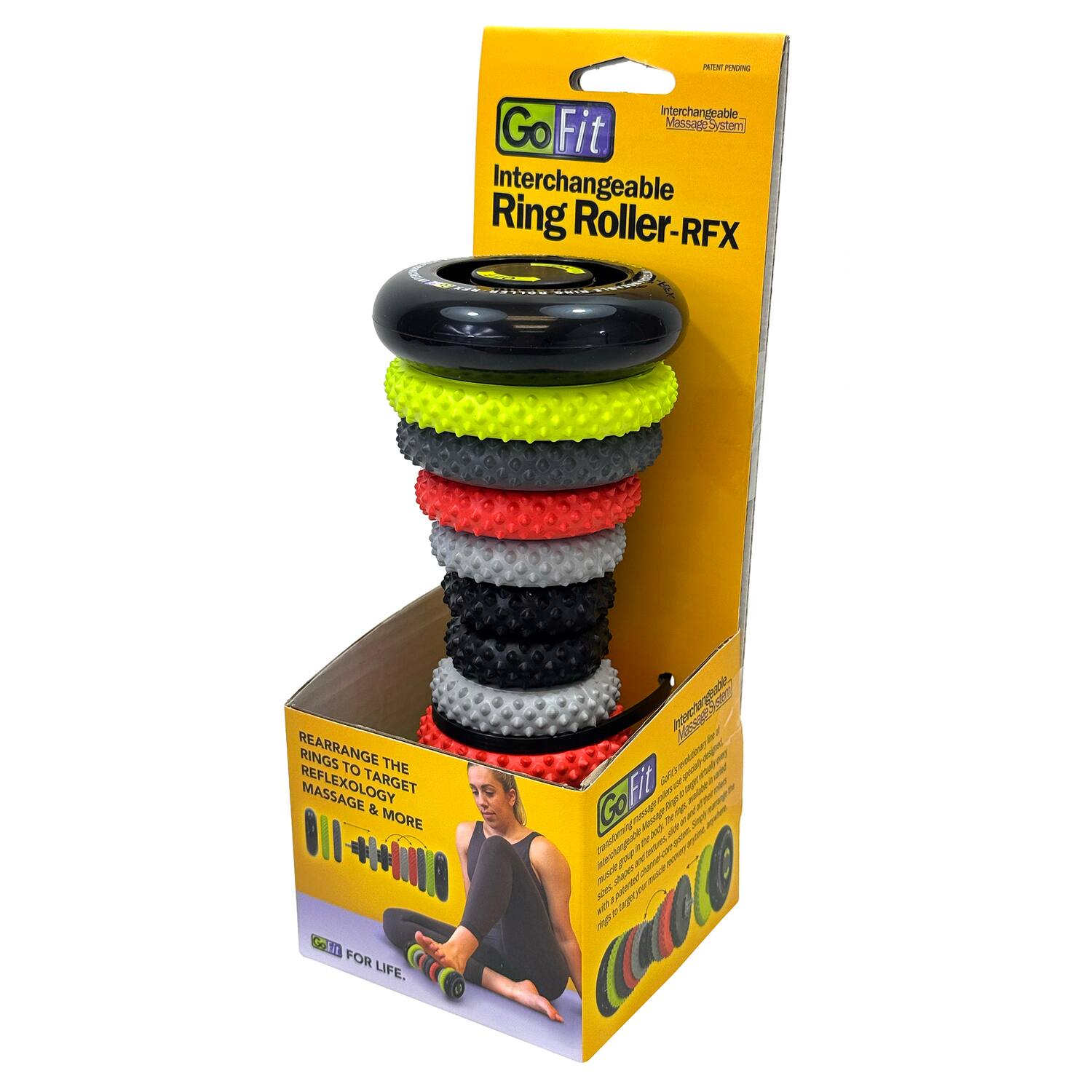 MEN PE Interchangeable Go Fit Massage Stem Interchangeable Ring Roller-RFX MN AA Rearrange Rings to Target Reflexology Massage & More. Iecrque I Messen NO - GoFit c agn - AsiA - N0 - Jmita tagmel tODes oN nqua - JN n g

Go Fit Interchangeable Ring Roller-RFX

Rearrange the rings to target reflexology massage & more

For life.