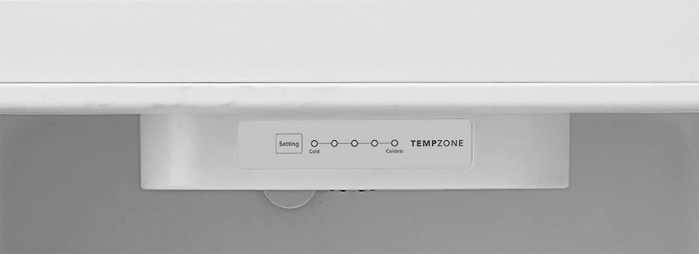 Setting TEMPZONE Cold Coldest